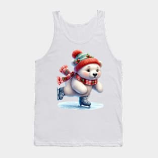 Christmas Polar Bear Tank Top